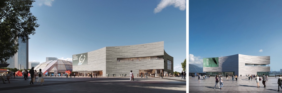 The West Bund Grand Theatre by Schmidt Hammer Lassen Architects 拷贝