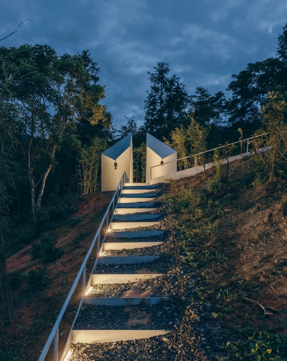 Half Mountain Cloud Station Nankun Mountain Huizhou by Studio Qing
