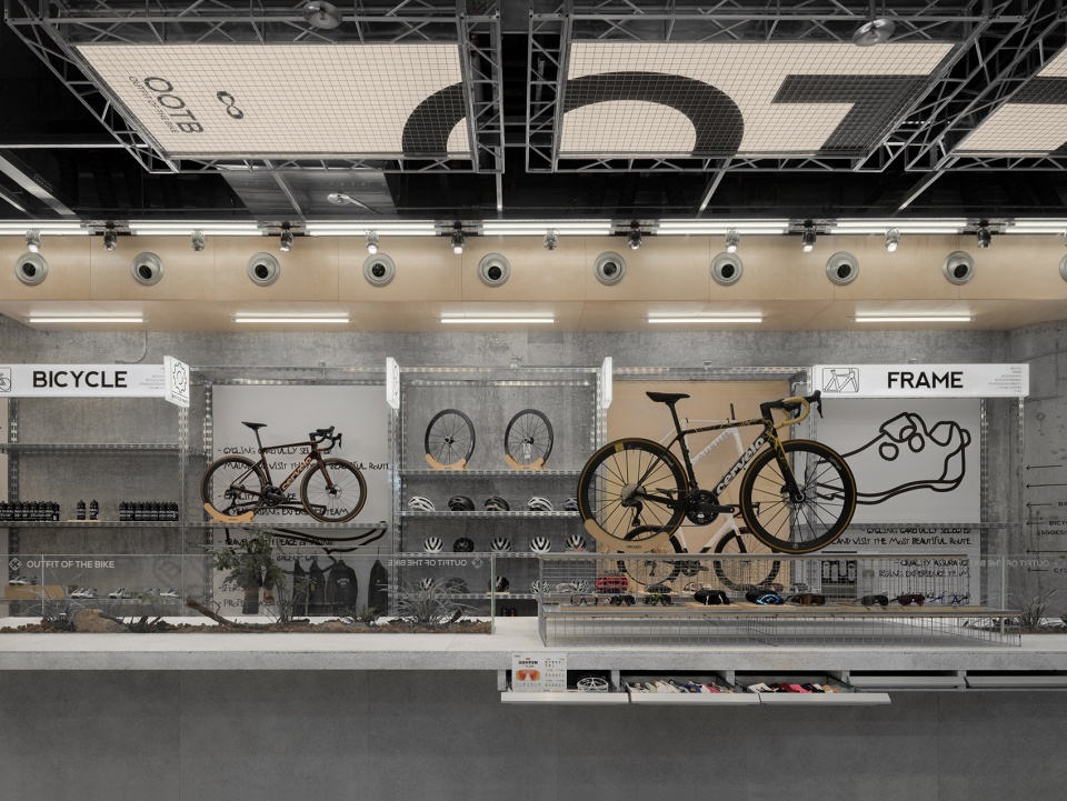 ootb cycling lifestyle space design narrative by sono studio