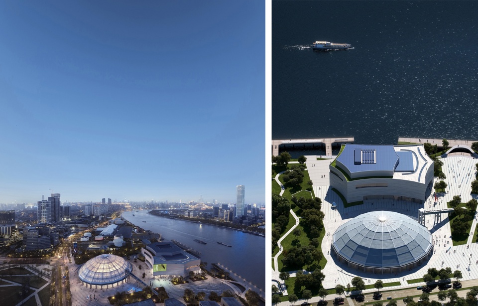 The West Bund Grand Theatre by Schmidt Hammer Lassen Architects 拷贝