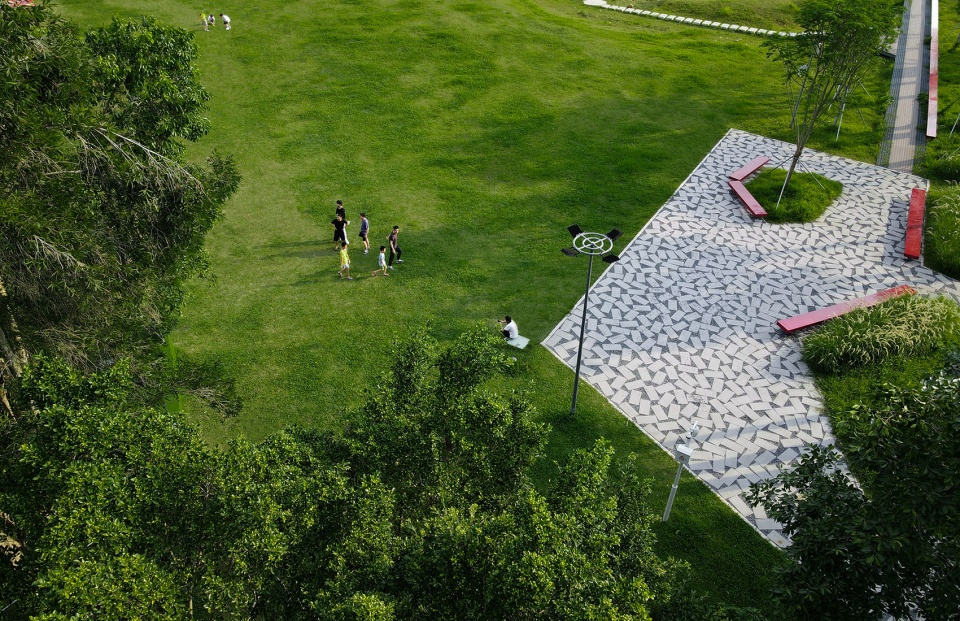 guangming hongqiao 1958 eco park by shenzhen zizu studio