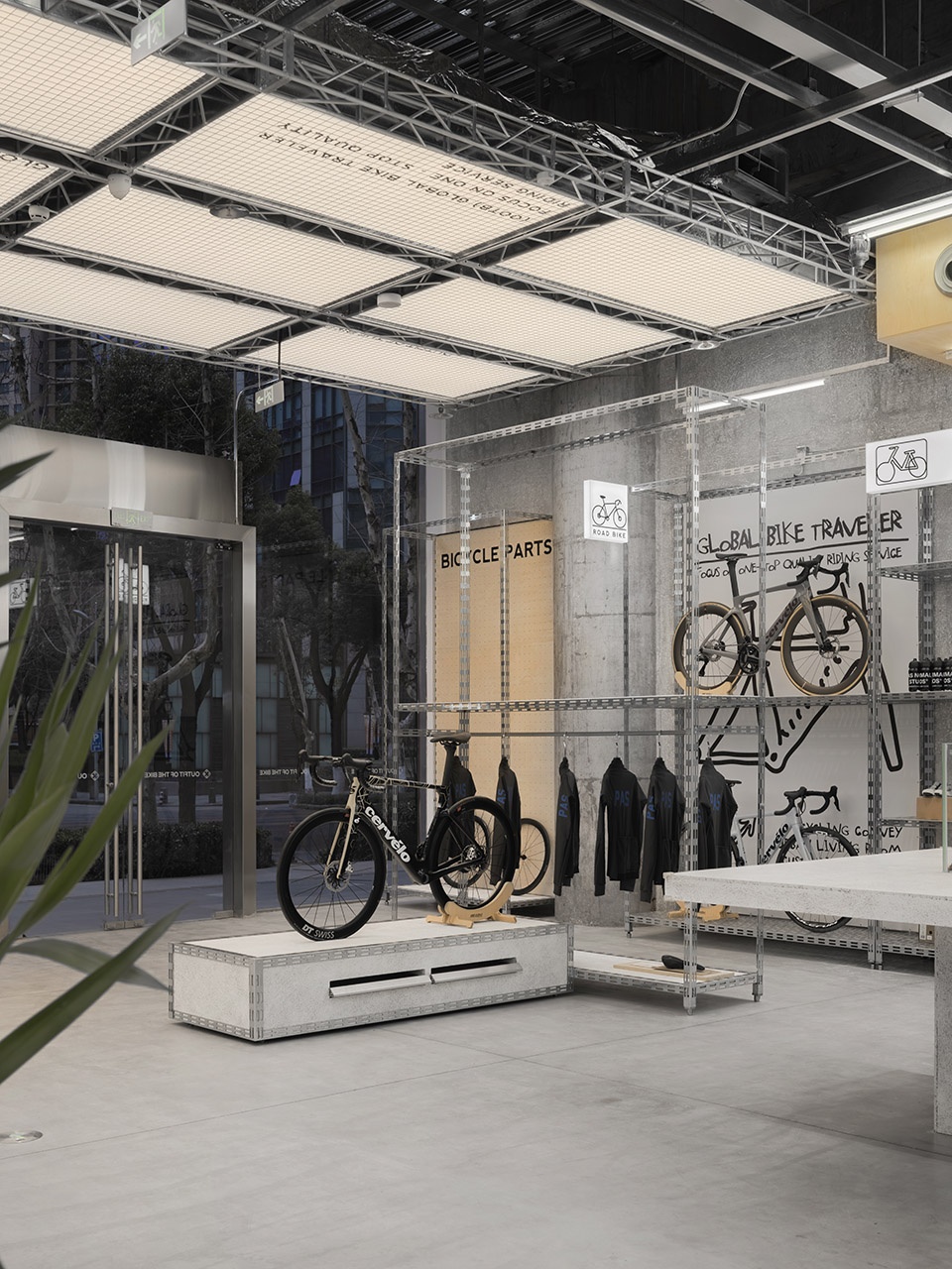 ootb cycling lifestyle space design narrative by sono studio