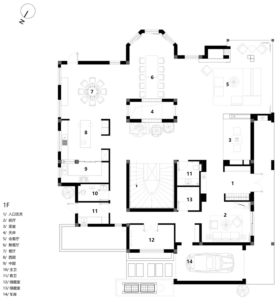 qiao ai villa by not a studio architecture