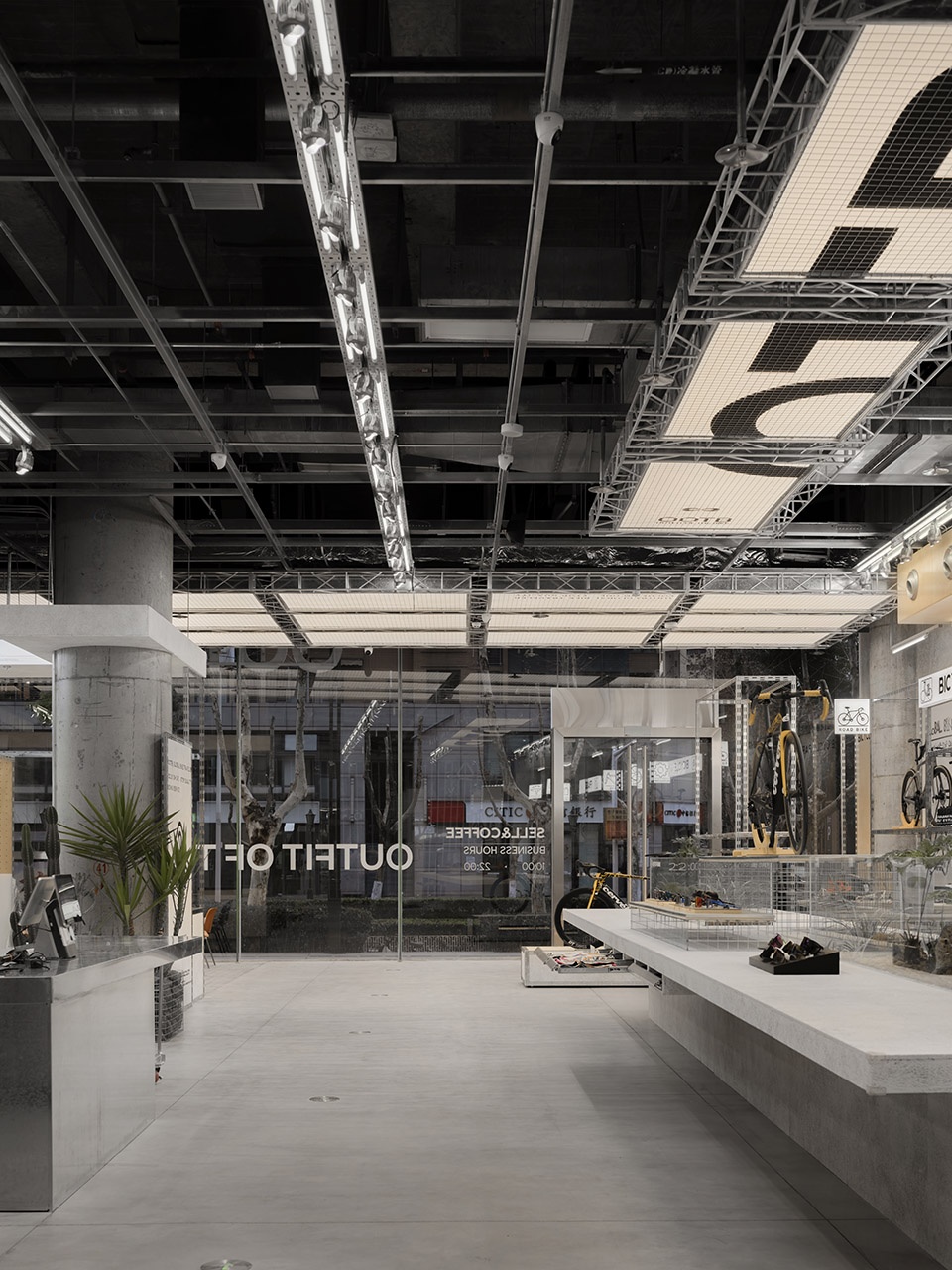 ootb cycling lifestyle space design narrative by sono studio