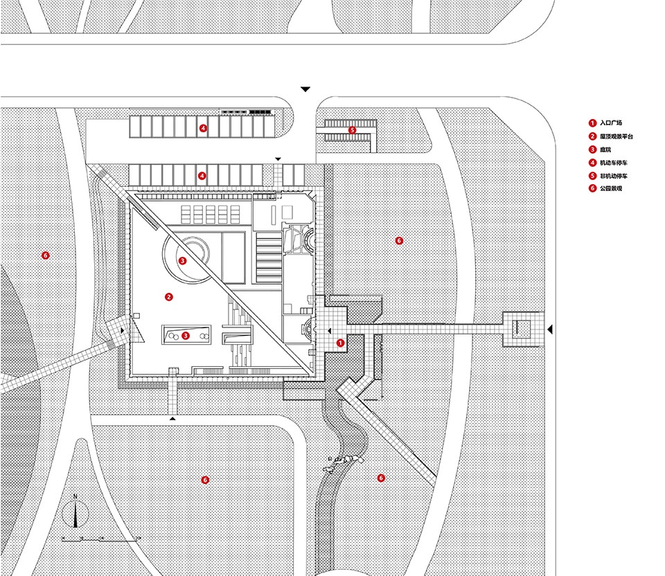 the taierzhuang library by tongyuan design