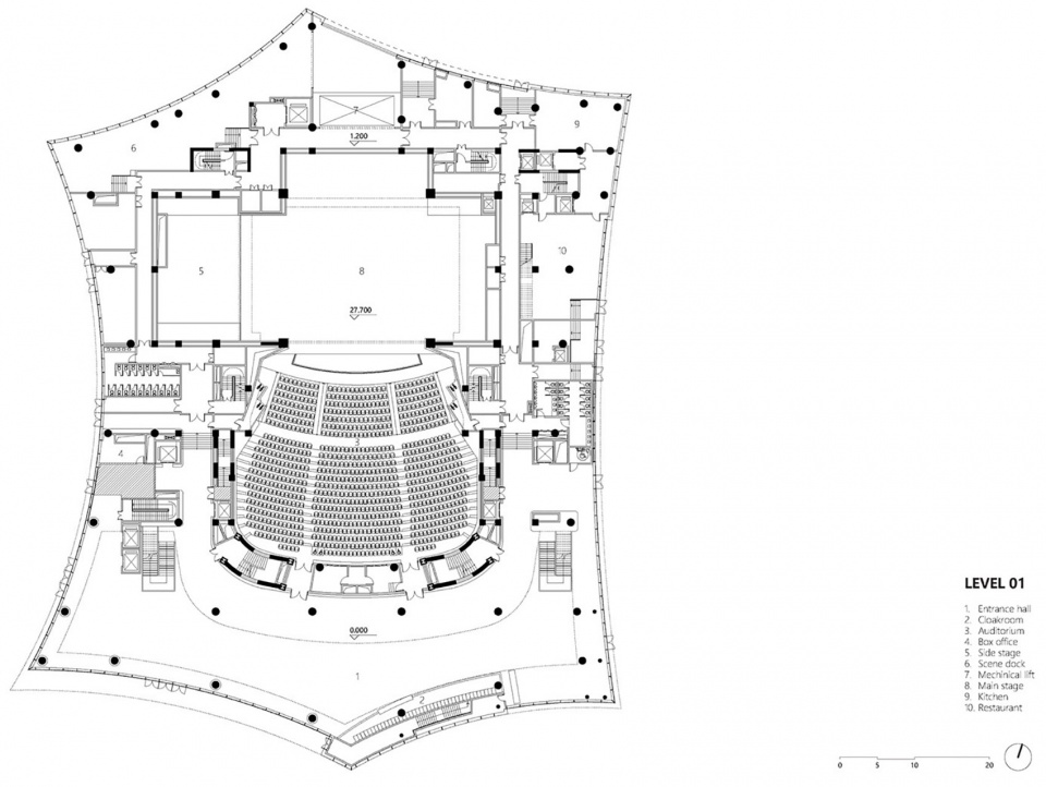 The West Bund Grand Theatre by Schmidt Hammer Lassen Architects
