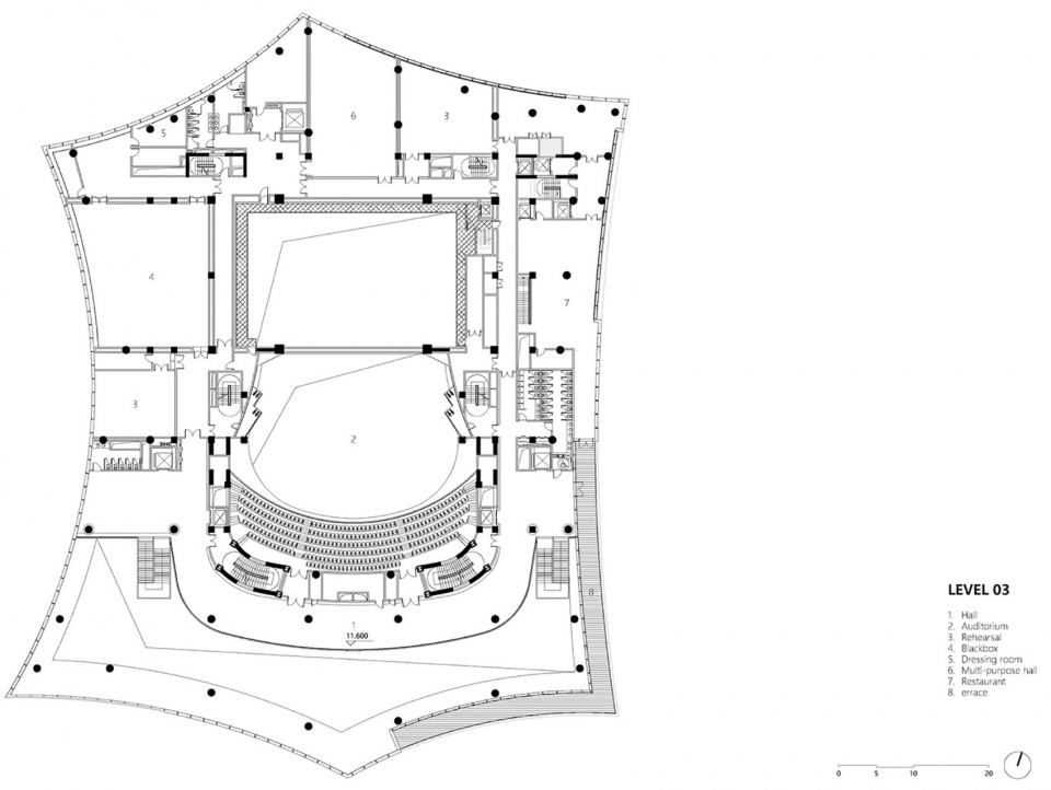 The West Bund Grand Theatre by Schmidt Hammer Lassen Architects