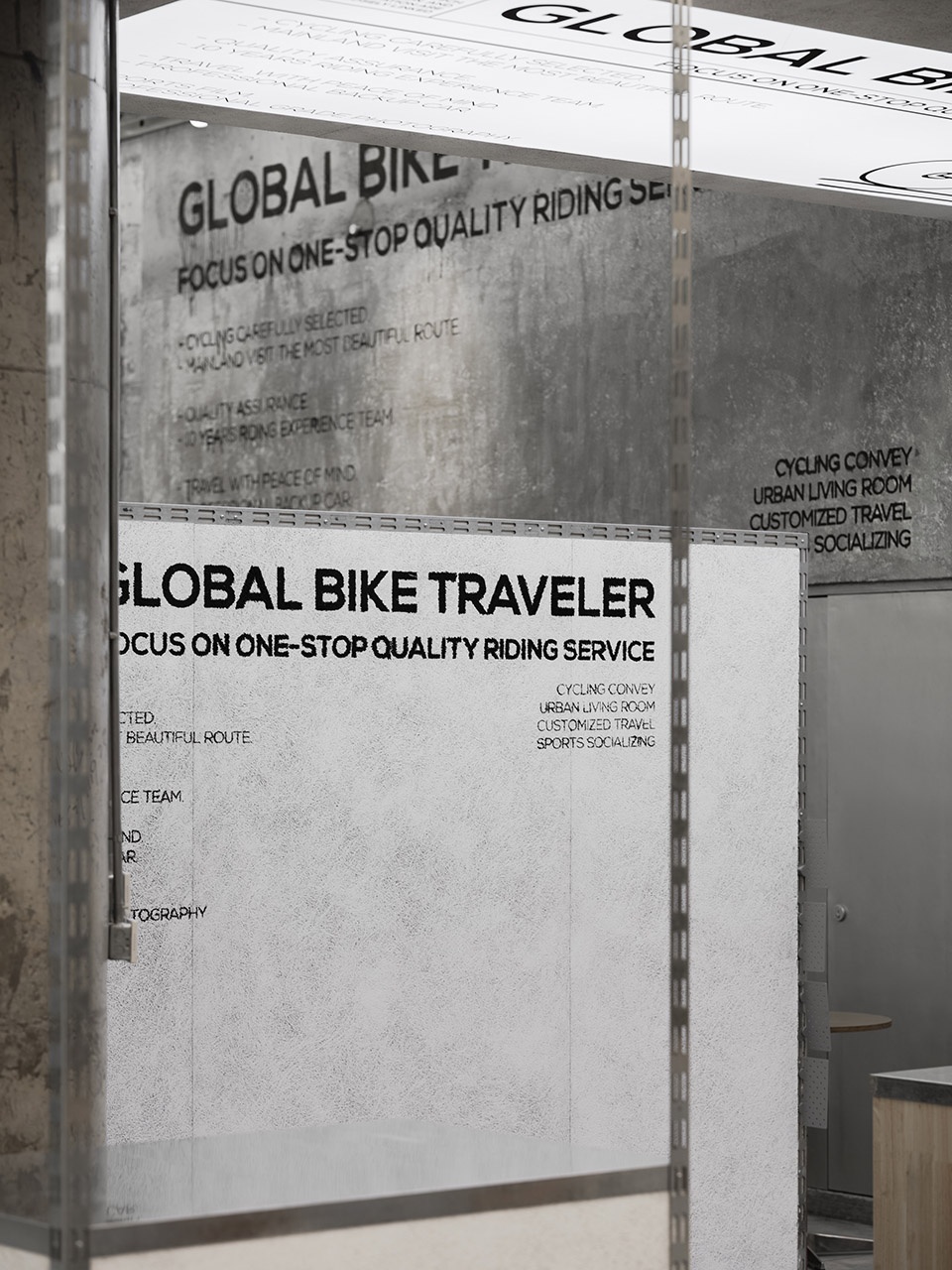 ootb cycling lifestyle space design narrative by sono studio