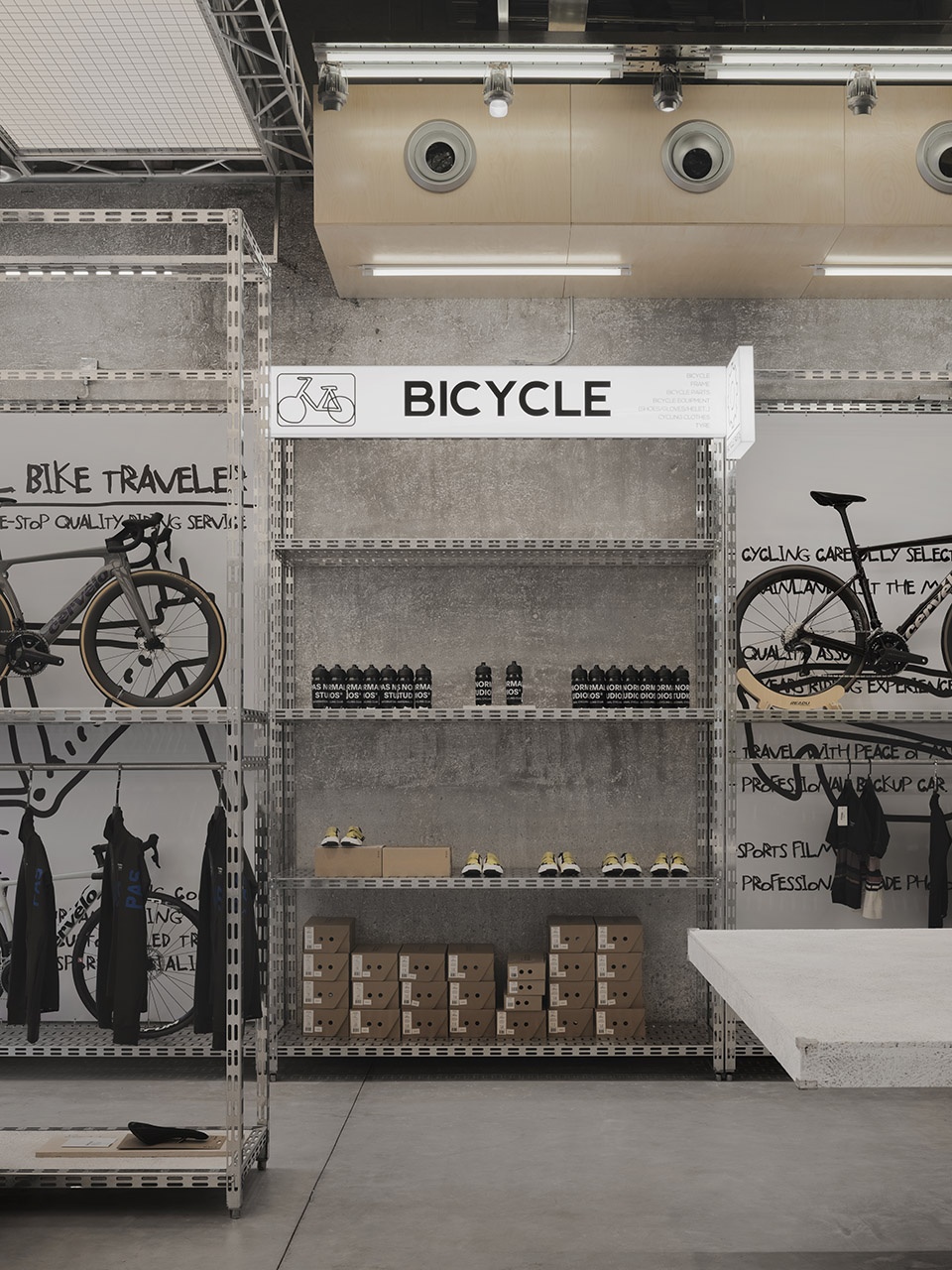 ootb cycling lifestyle space design narrative by sono studio