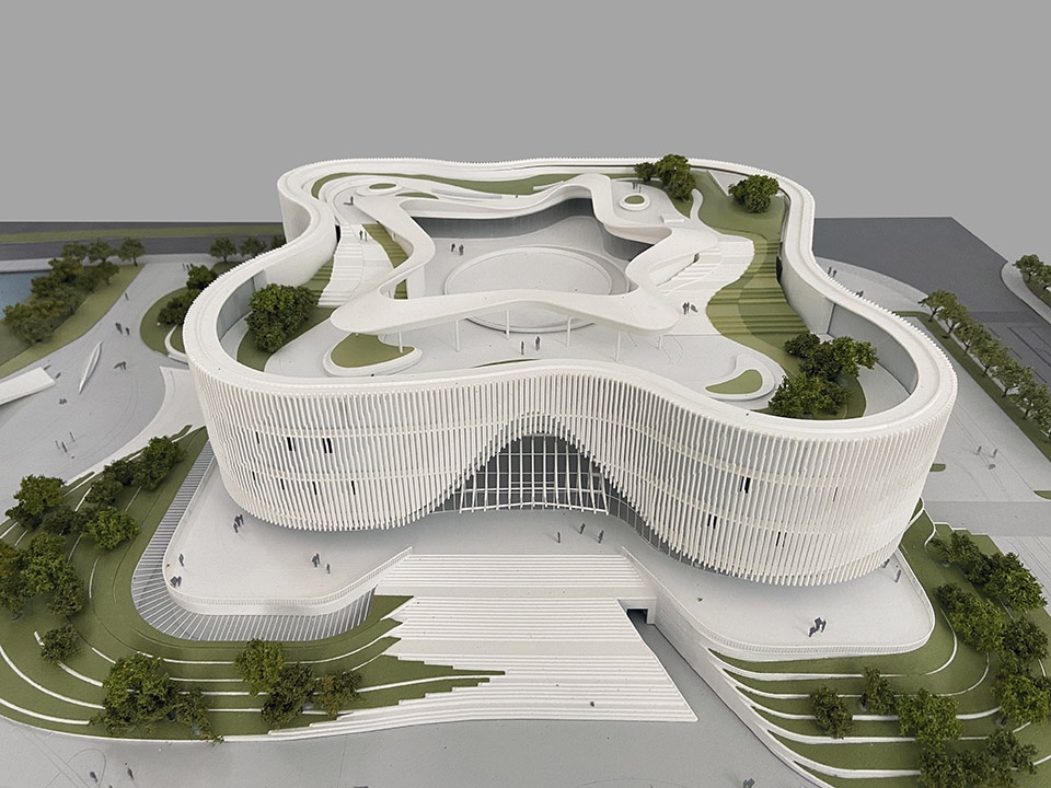 yangjiang cultural center by scut yifang