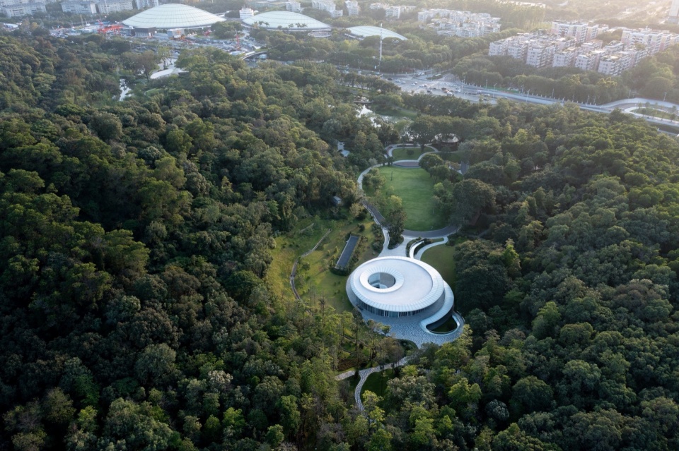 Yunxi Ex situ Conservation Demonstration Area of South China National Botanical Garden Huacheng Art Museum by ARCHITECTURAL DESIGN RESEAR...