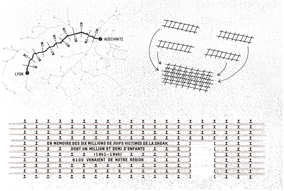 the rails of memory by blaising borchardt studio