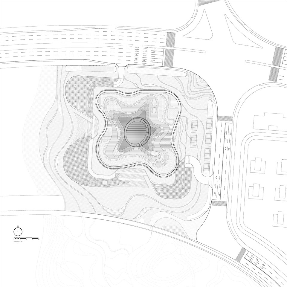 yangjiang cultural center by scut yifang
