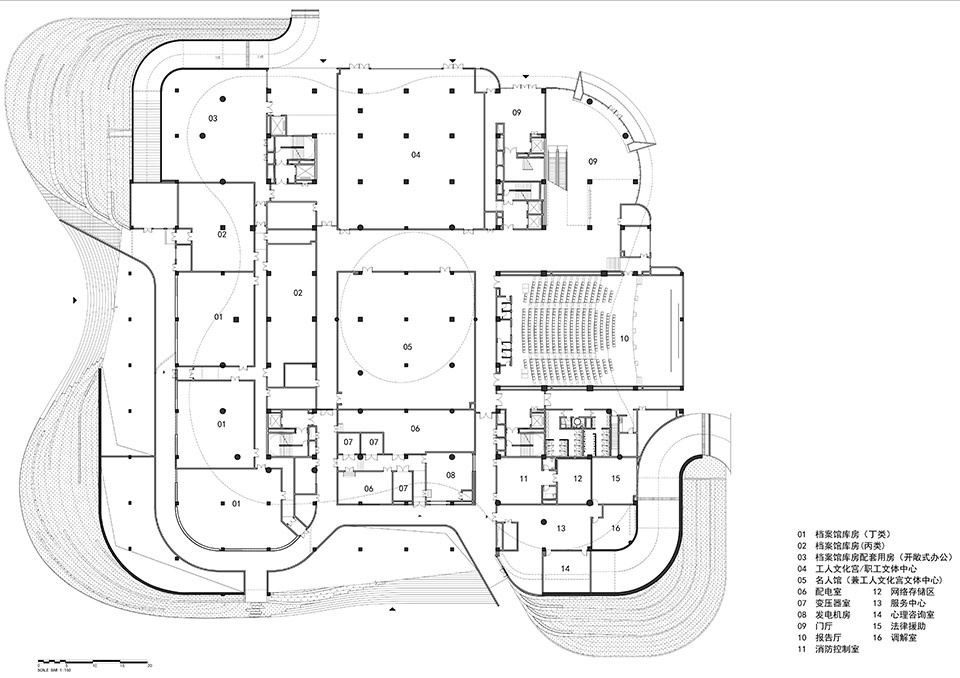 yangjiang cultural center by scut yifang