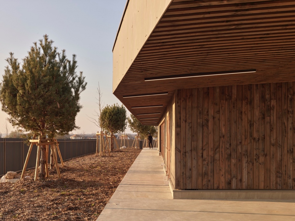Montevrain stadium by OLGGA Architects