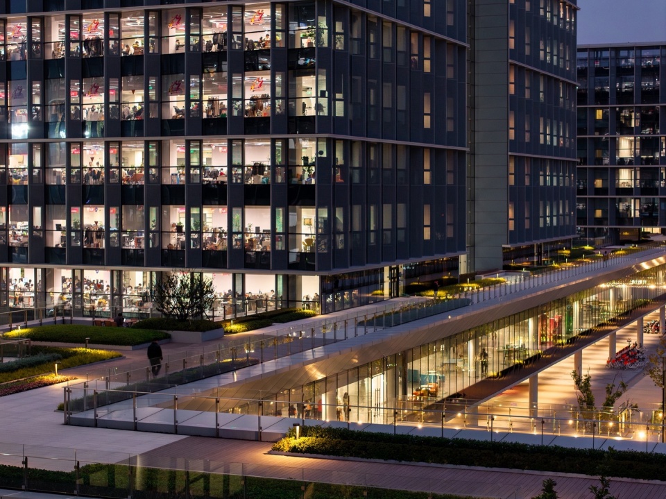 Landscape design of Alibaba Xixi Campus Park C by ASPECT Studios