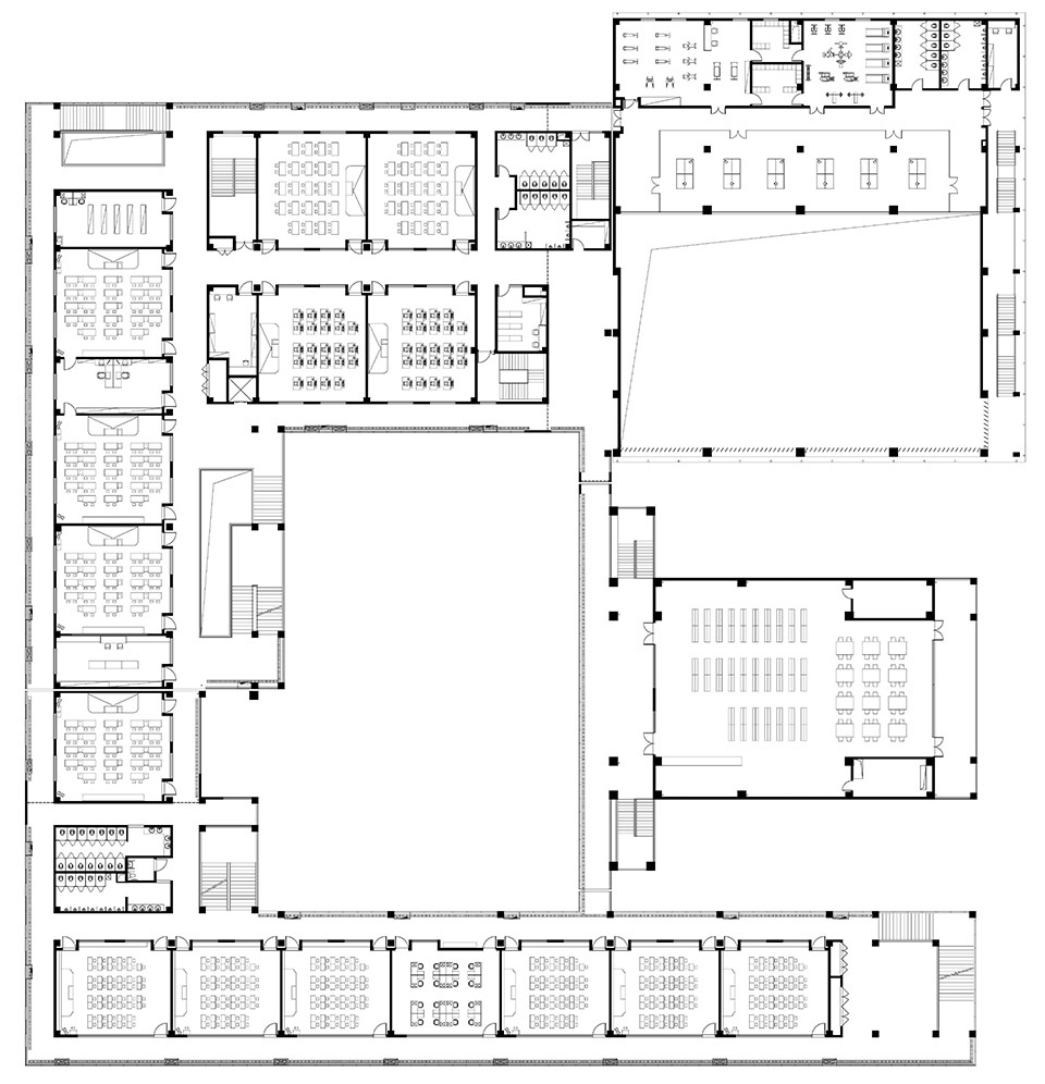 the hetu middle school and the luoshu kindergarten by gom