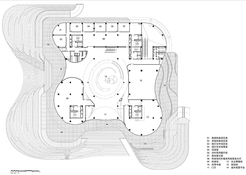yangjiang cultural center by scut yifang
