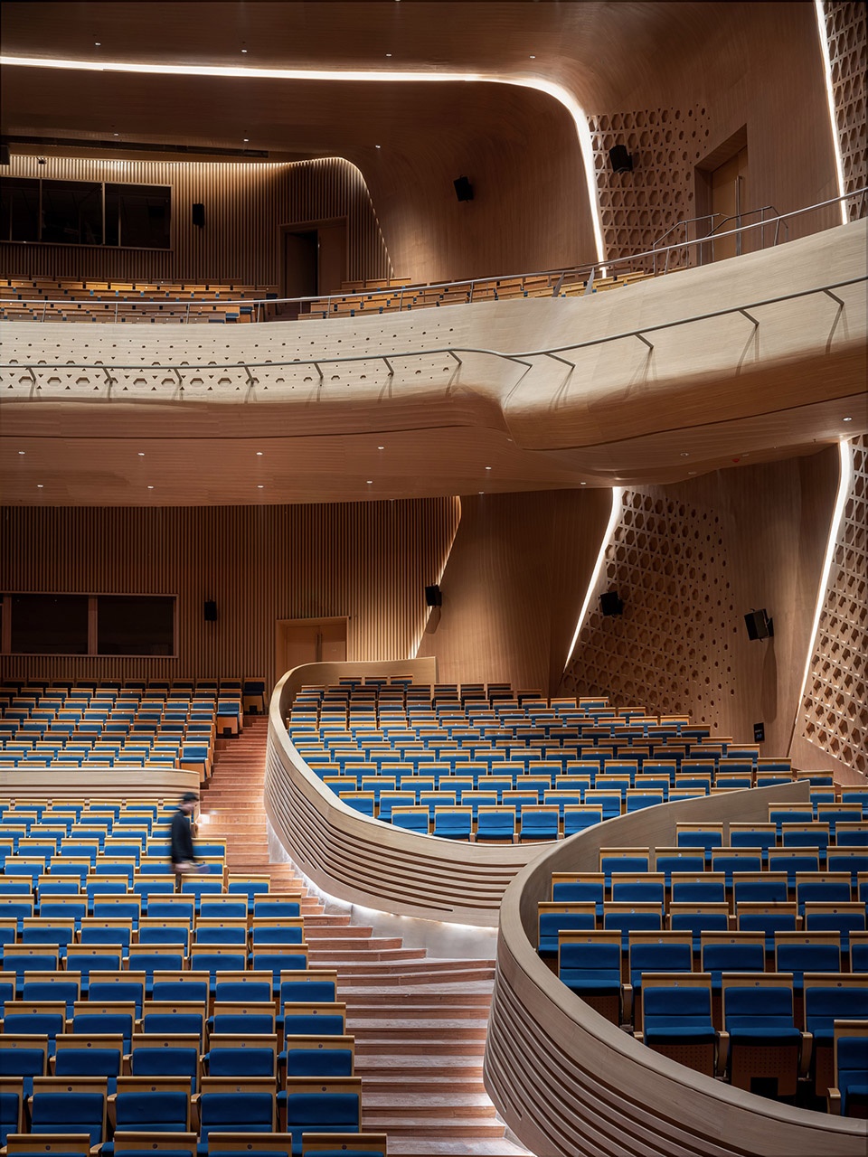 jianyang culture center by china southwest architectural design and research institute