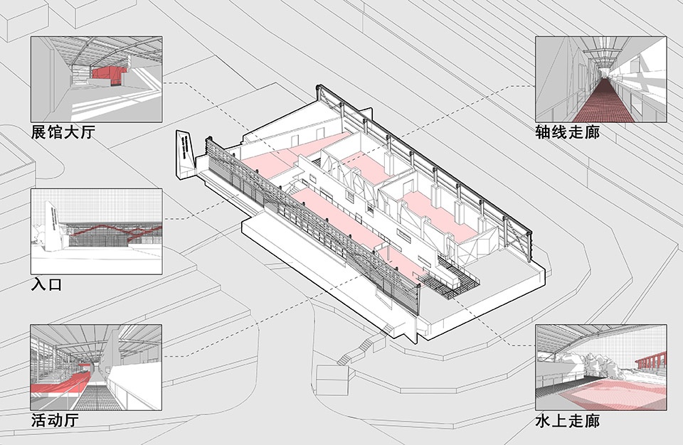 memorial exhibition hall by atelier haode