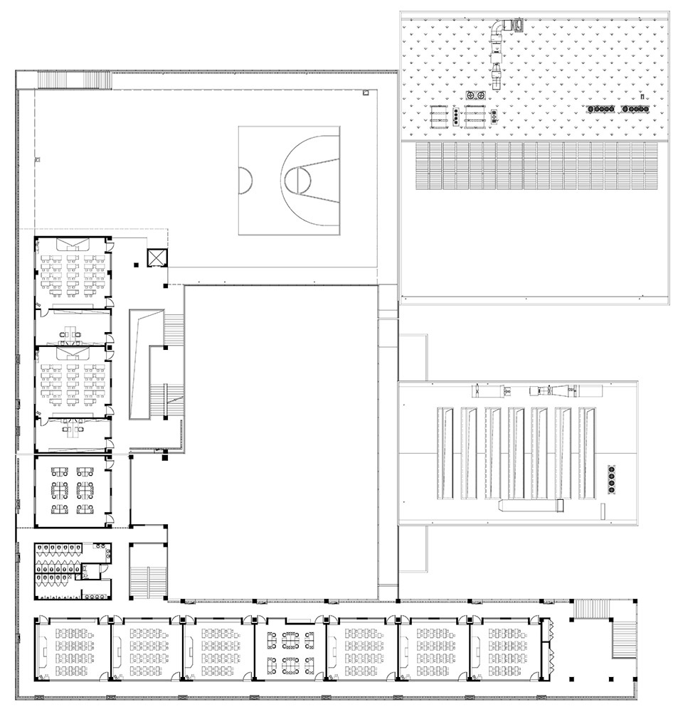 the hetu middle school and the luoshu kindergarten by gom