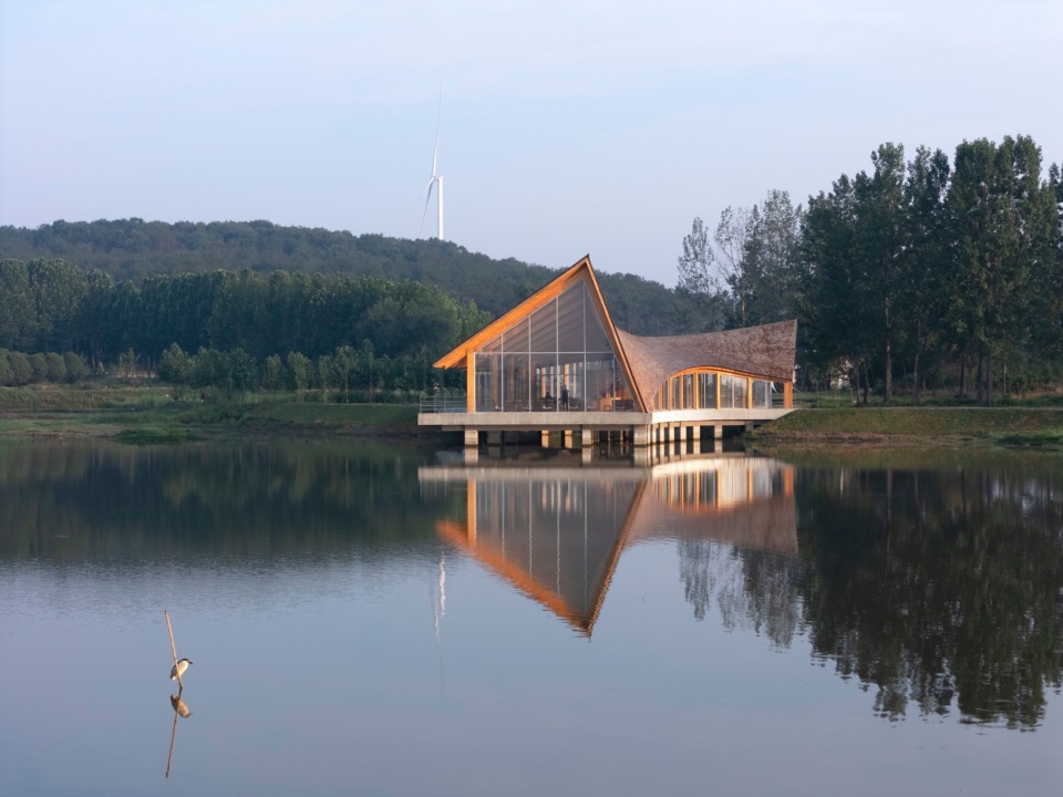 The Driftwood Village Center Xinyang by Primary Architects