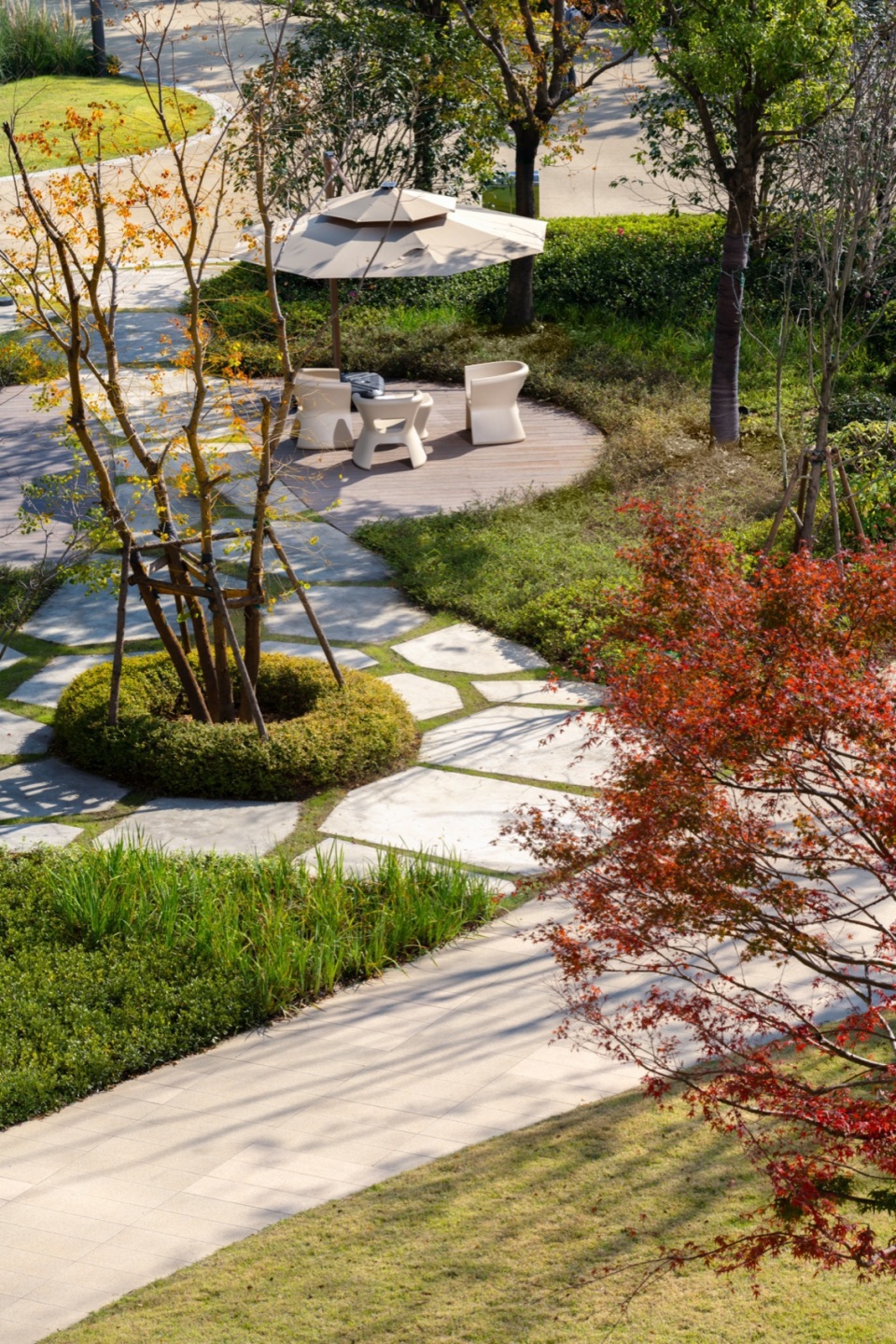 Landscape design of Alibaba Xixi Campus Park C by ASPECT Studios