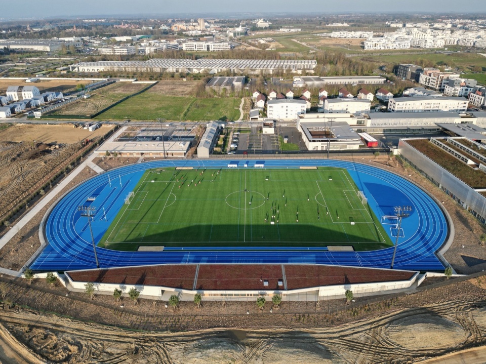 Montevrain stadium by OLGGA Architects