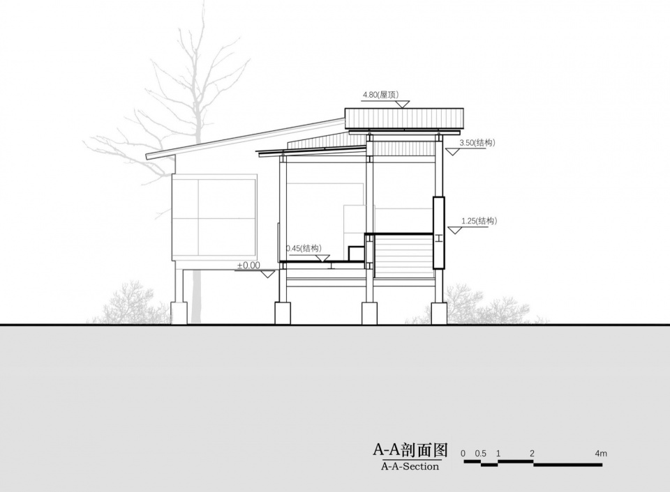 Reed Pavilion Bird watching Tower Park service building series in Xingxiang Ecological Park by Atelier Folie Duan Wei Studio Shanghai Lin...