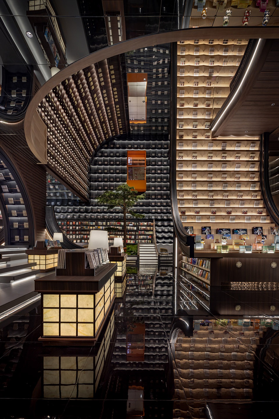 gaoping zhongshu pavilion by eter architecture design