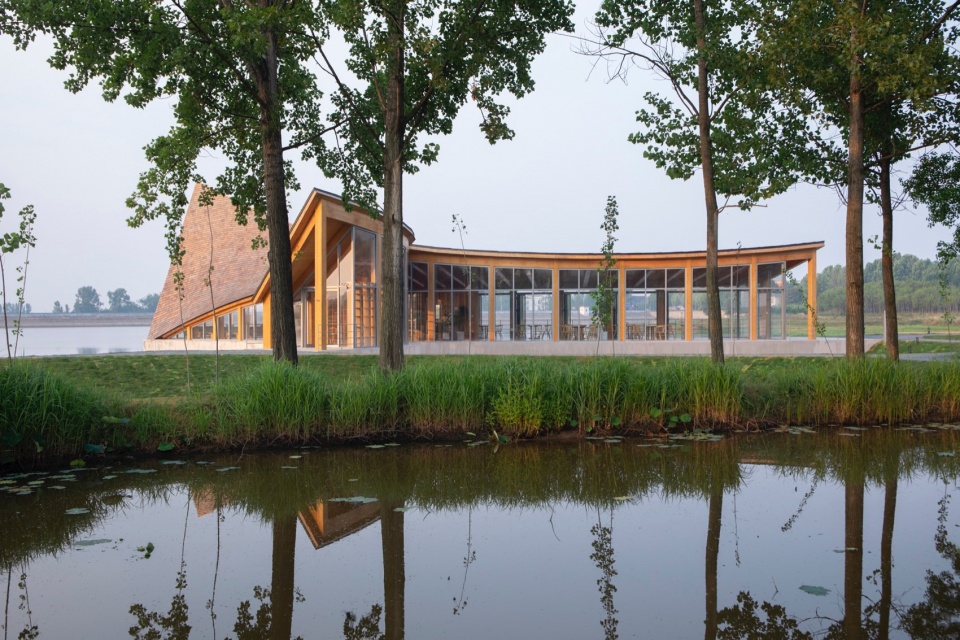 The Driftwood Village Center Xinyang by Primary Architects