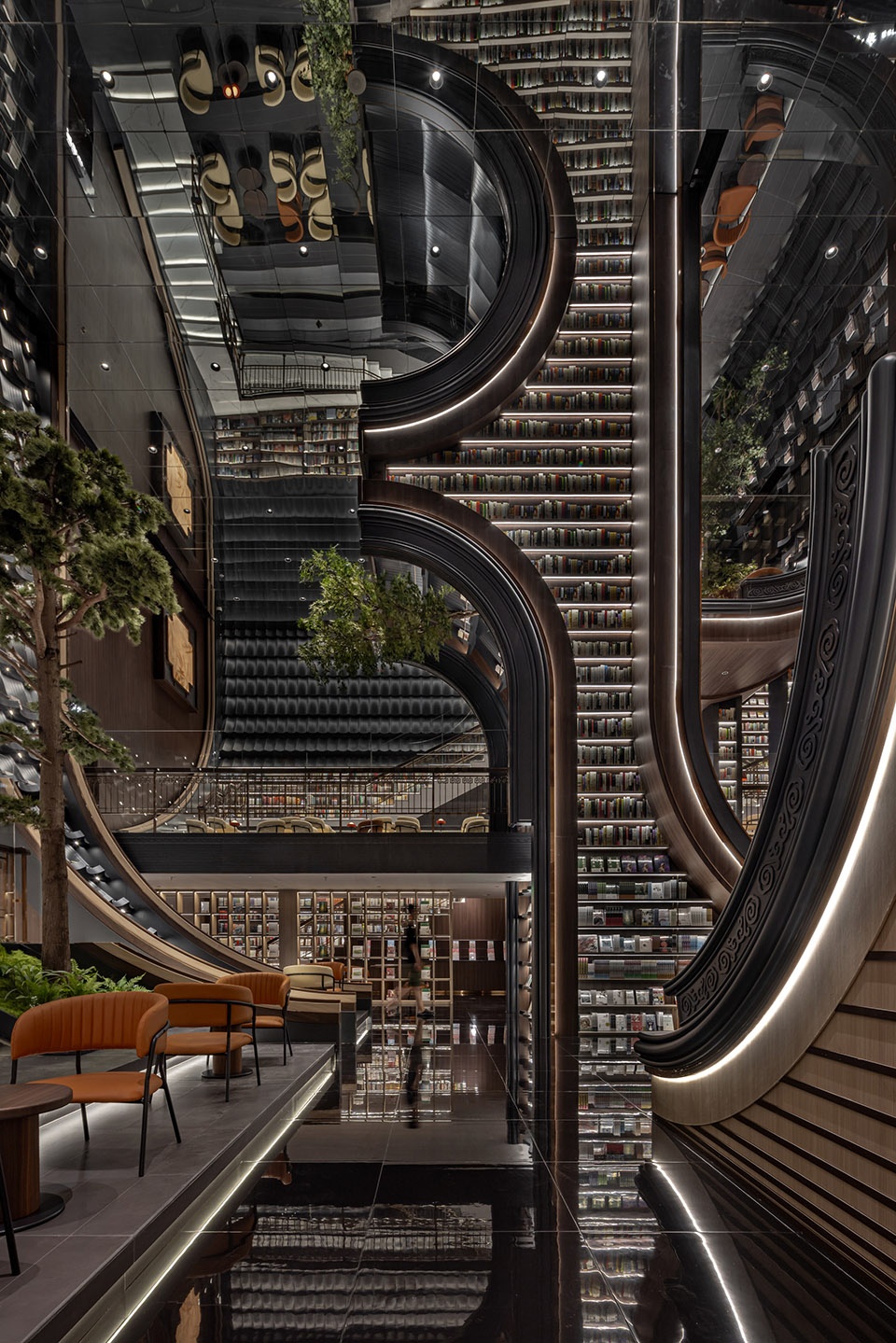 gaoping zhongshu pavilion by eter architecture design