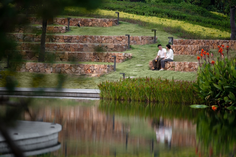Landscape design of Alibaba Xixi Campus Park C by ASPECT Studios