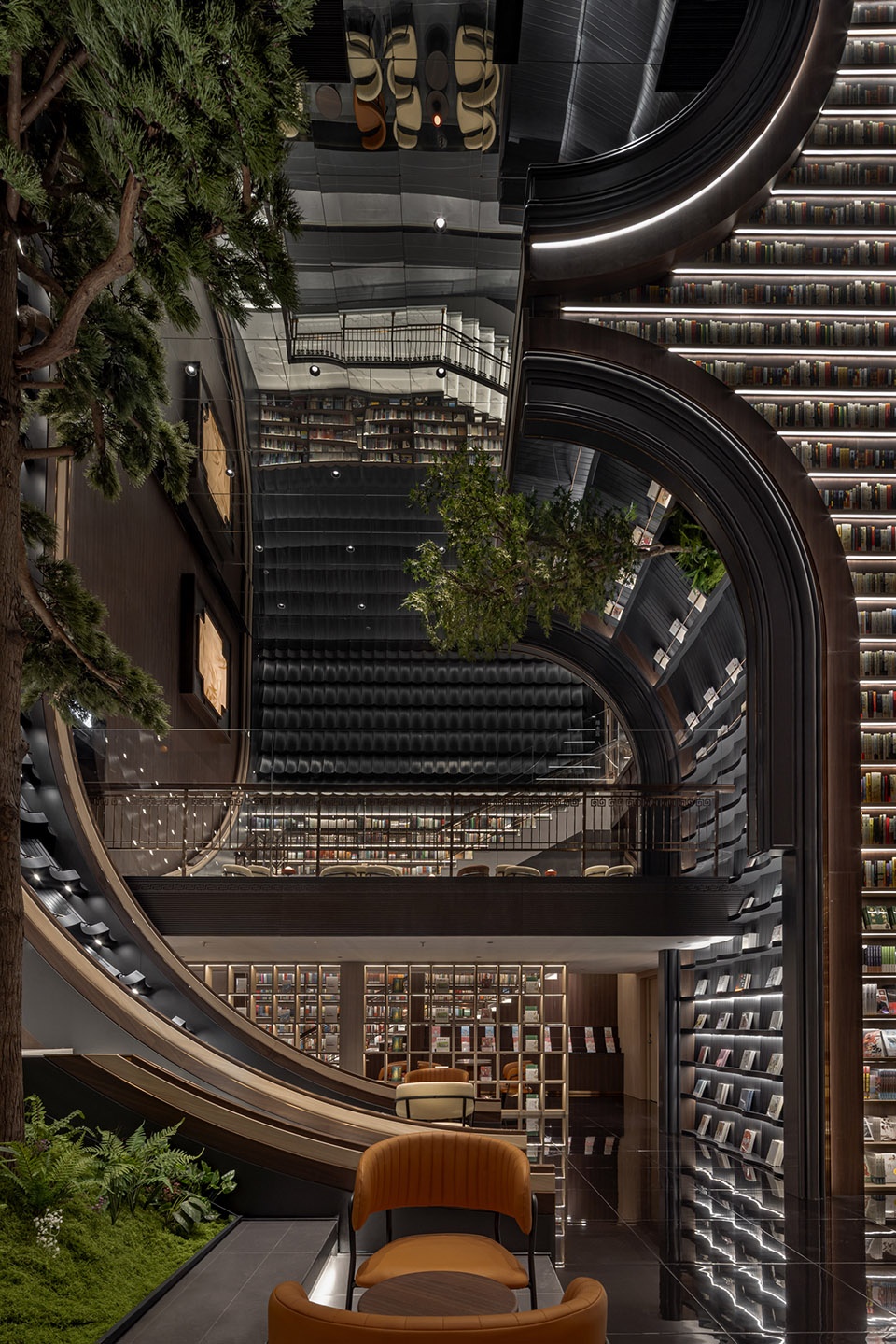 gaoping zhongshu pavilion by eter architecture design