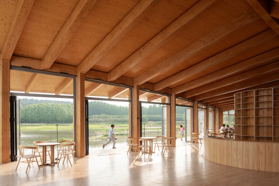 The Driftwood Village Center Xinyang by Primary Architects