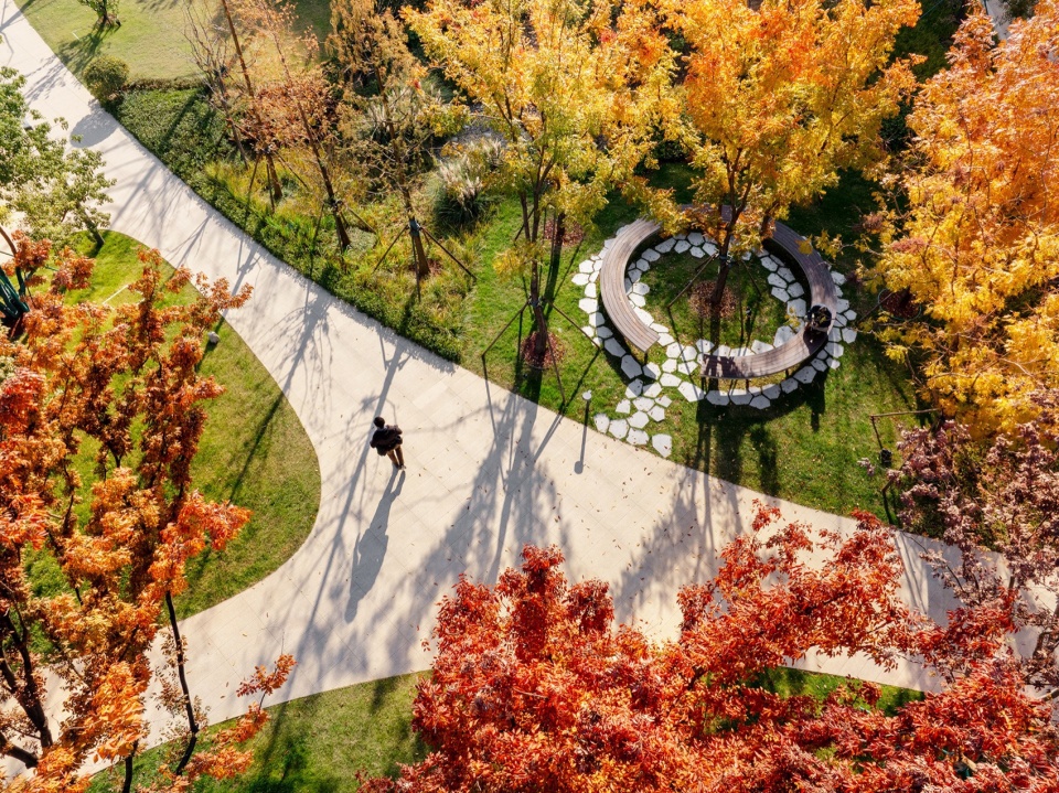 Landscape design of Alibaba Xixi Campus Park C by ASPECT Studios