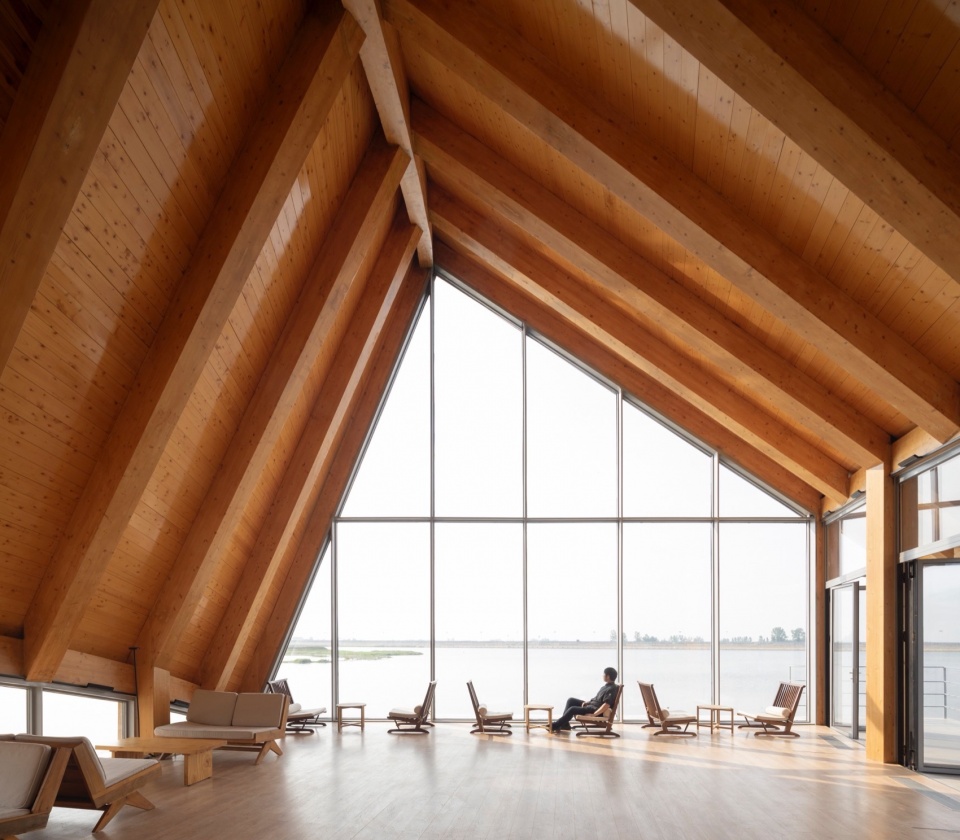 The Driftwood Village Center Xinyang by Primary Architects