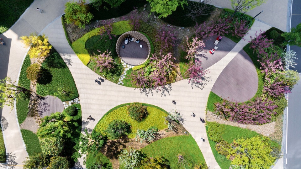 Landscape design of Alibaba Xixi Campus Park C by ASPECT Studios