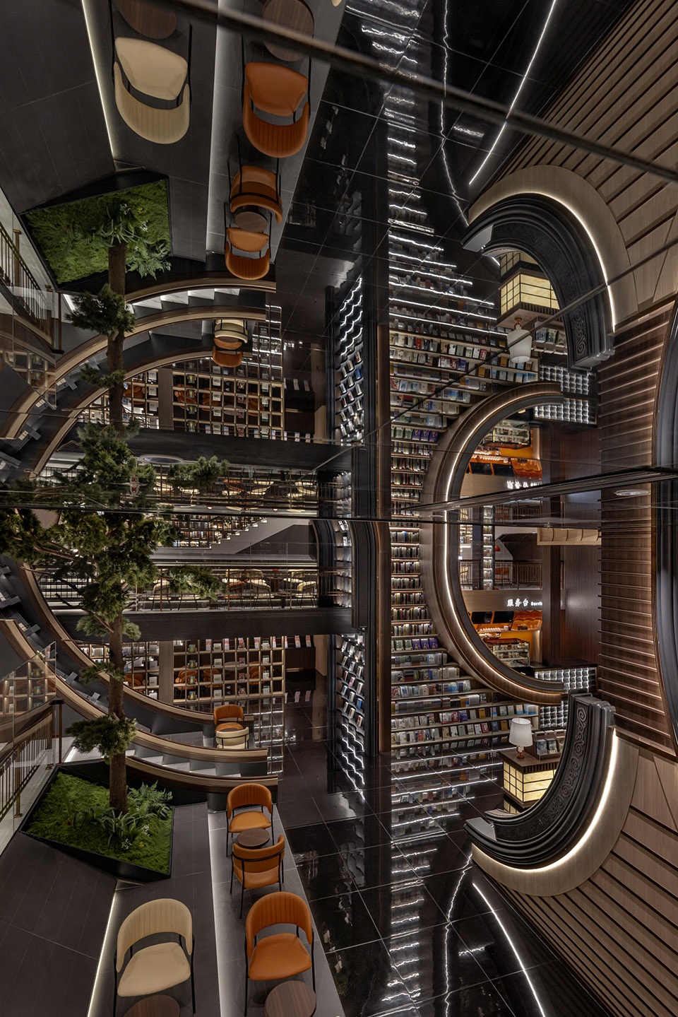 gaoping zhongshu pavilion by eter architecture design