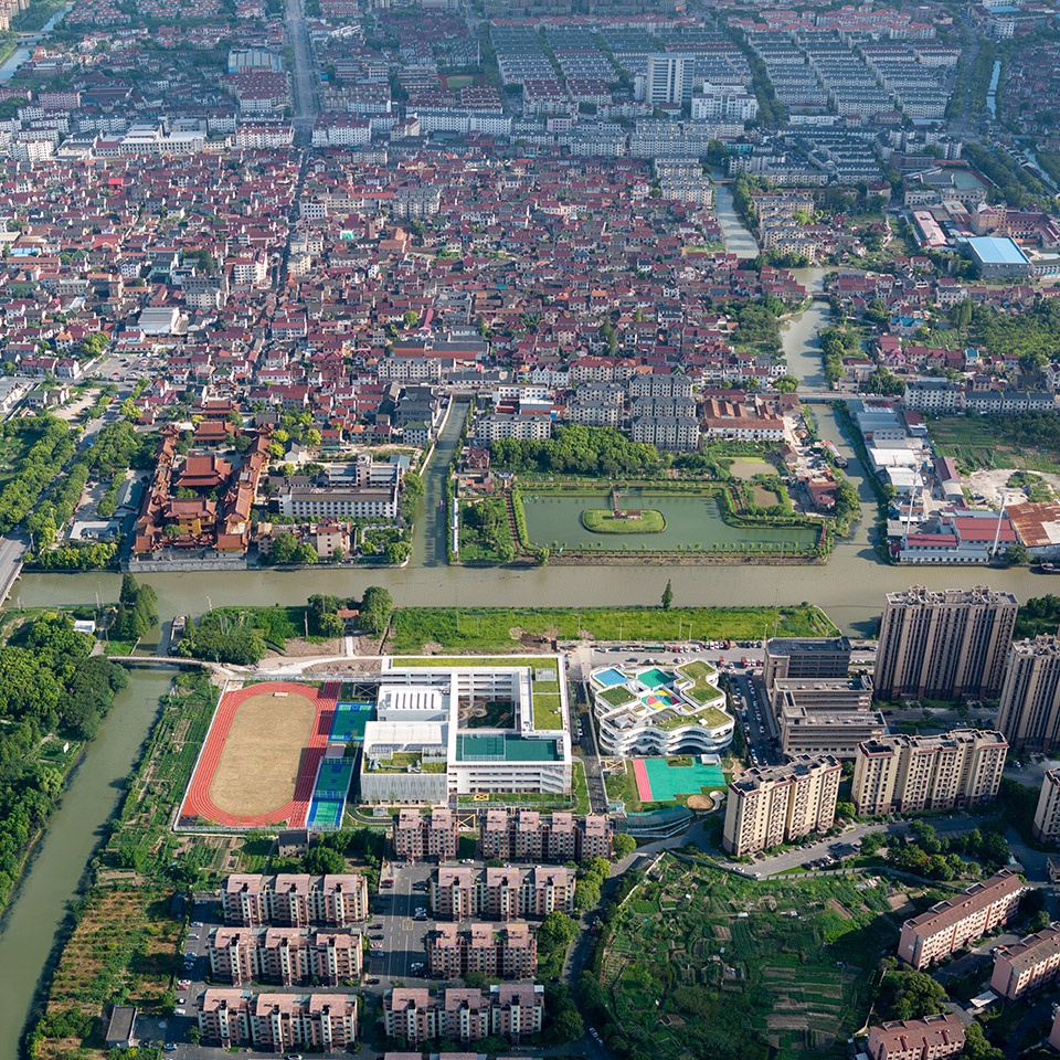the hetu middle school and the luoshu kindergarten by gom