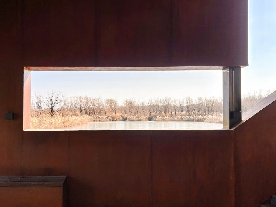 Reed Pavilion Bird watching Tower Park service building series in Xingxiang Ecological Park by Atelier Folie Duan Wei Studio Shanghai Lin...