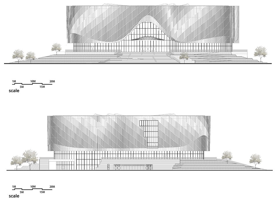 yangjiang cultural center by scut yifang
