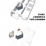 在“一线天”户型里的三世同堂，北京 / 七巧天工设计