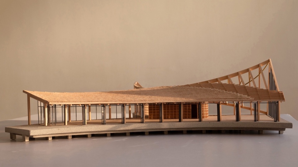 The Driftwood Village Center Xinyang by Primary Architects
