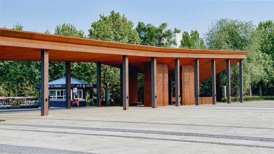 Reed Pavilion Bird watching Tower Park service building series in Xingxiang Ecological Park by Atelier Folie Duan Wei Studio Shanghai Lin...