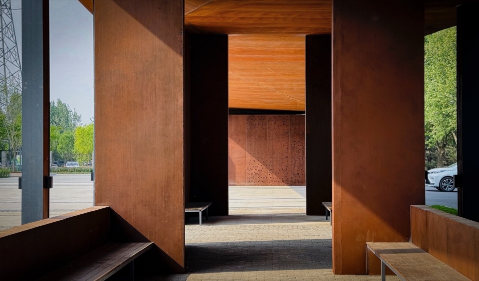 Reed Pavilion Bird watching Tower Park service building series in Xingxiang Ecological Park by Atelier Folie Duan Wei Studio Shanghai Lin...