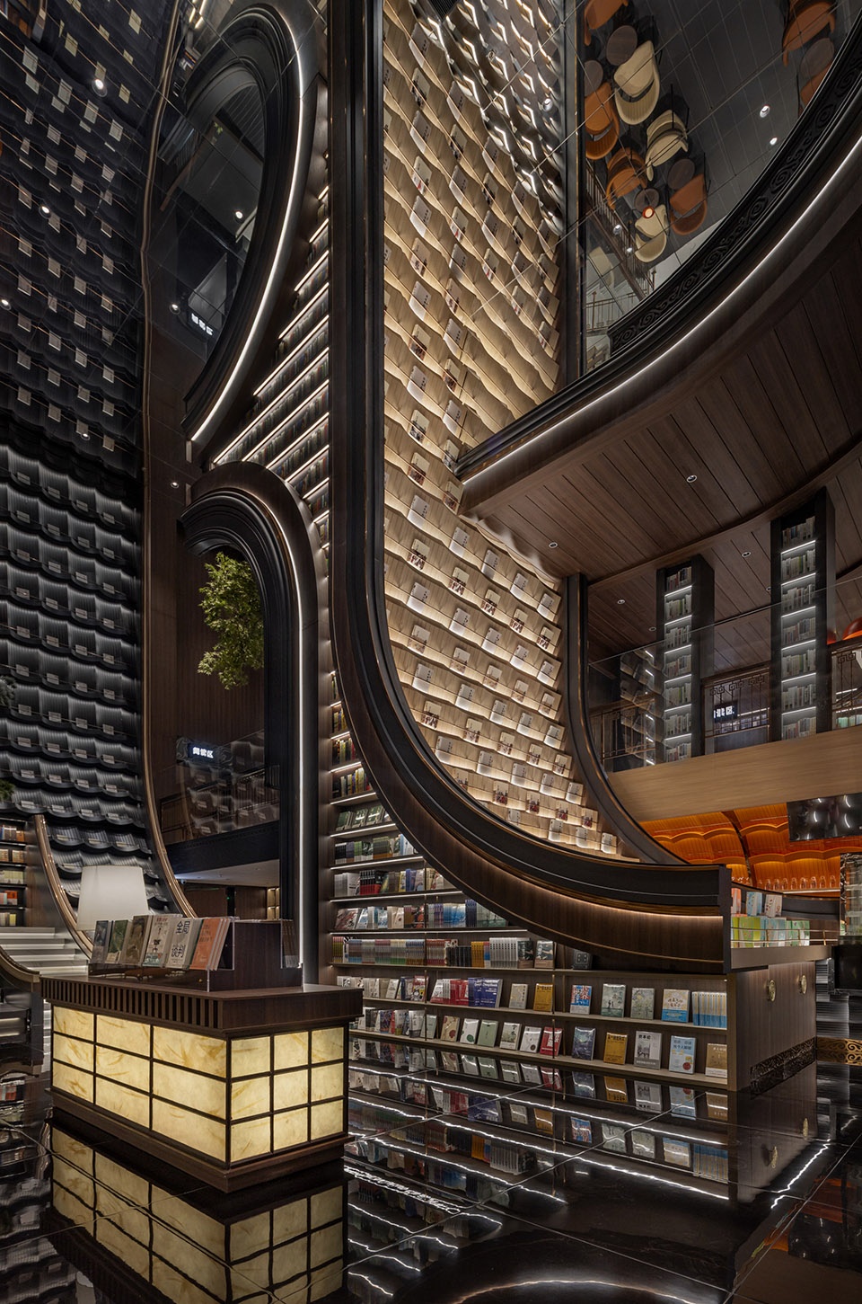 gaoping zhongshu pavilion by eter architecture design