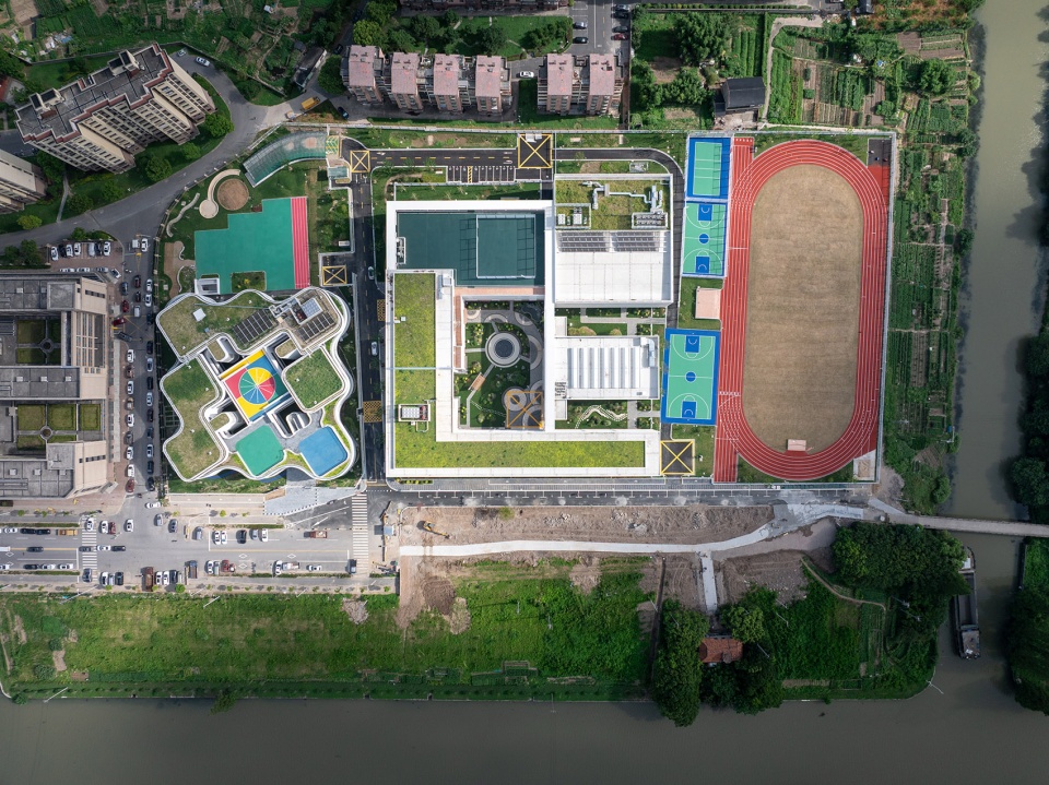 the hetu middle school and the luoshu kindergarten by gom