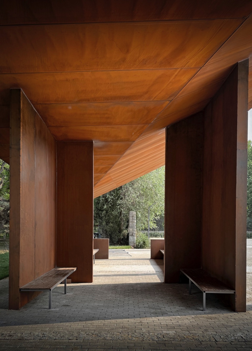 Reed Pavilion Bird watching Tower Park service building series in Xingxiang Ecological Park by Atelier Folie Duan Wei Studio Shanghai Lin...