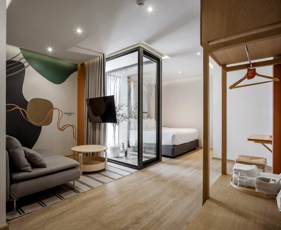 double b hostel by vma design studio